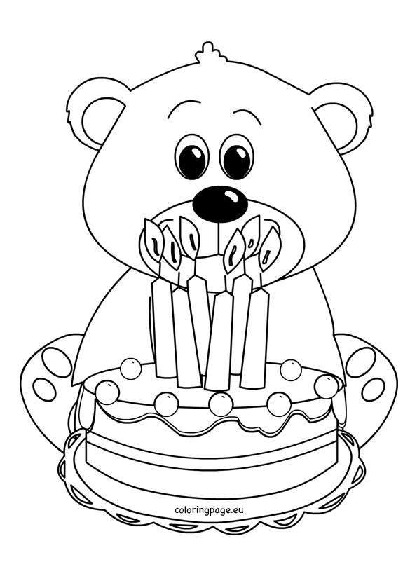 Cute Teddy Bear Coloring Picture Coloring Page 595x822 Cute Teddy Bear Coloring Picture Coloring Page