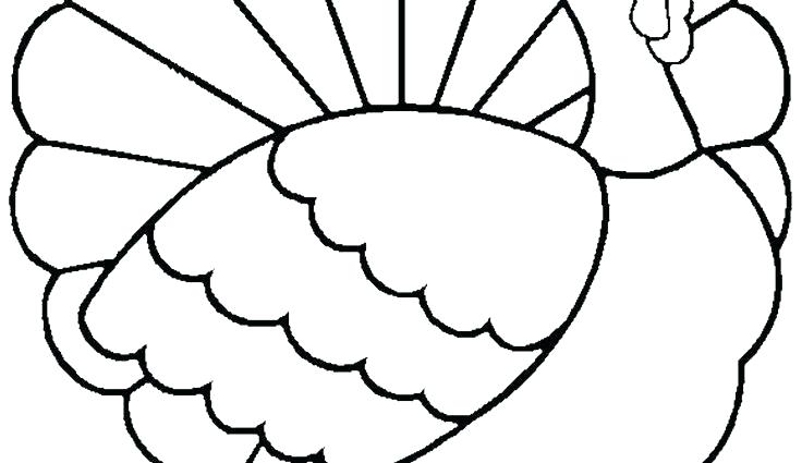 Turkey Coloring 736x425 Turkey Coloring