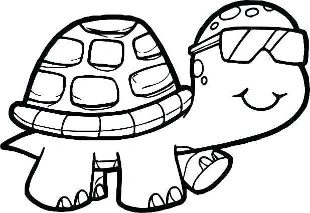 Sea Turtle Coloring Page 618x425 Sea Turtle Coloring Page