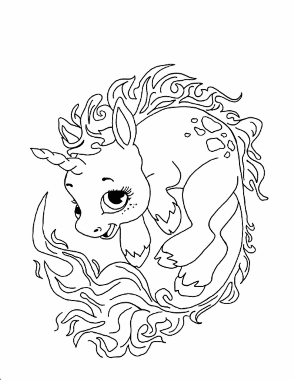 Cute Unicorn Coloring Pages Coloring Pages Kids 1024x1325 Cute Unicorn Coloring Pages Coloring Pages Kids