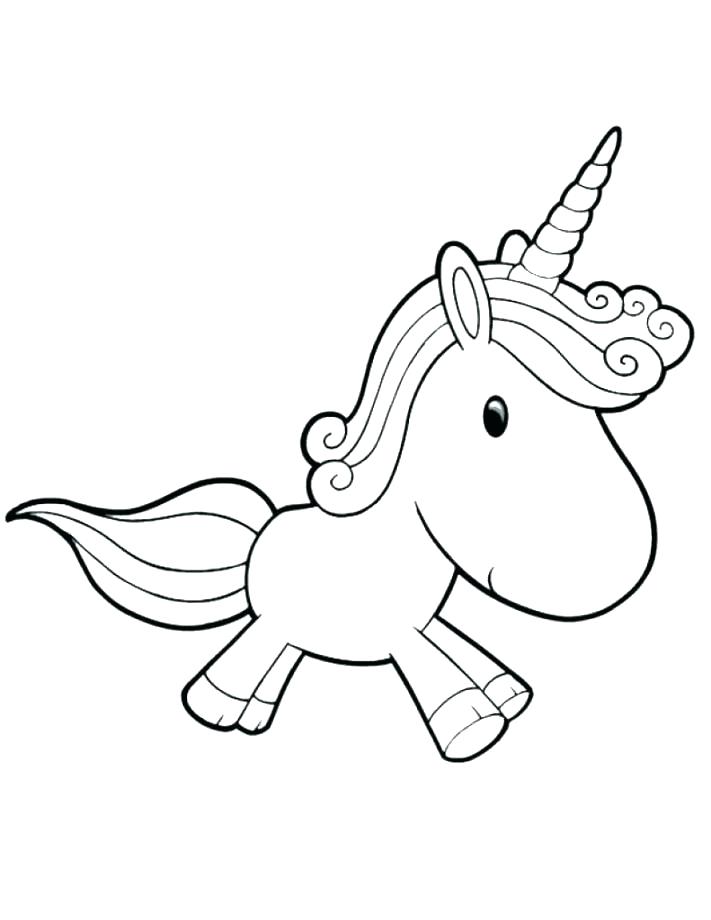 Cute Unicorn Coloring Pages 711x920 Cute Unicorn Coloring Pages