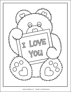 Free Valentine Coloring Pages 250x323 Free Valentine Coloring Pages