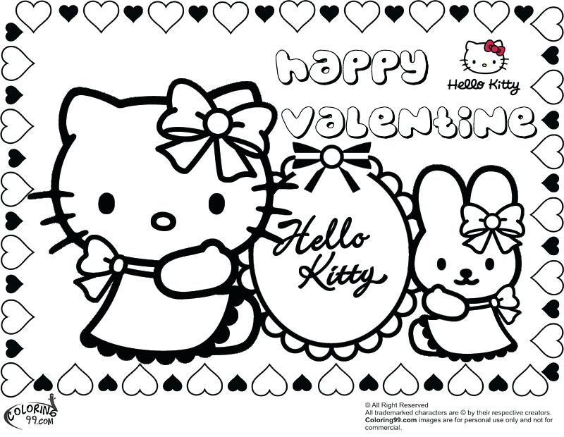 Valentines Color Page Cute Hello Kitty Happy Valentines Day 800x620 Valentines Color Page Cute Hello Kitty Happy Valentines Day