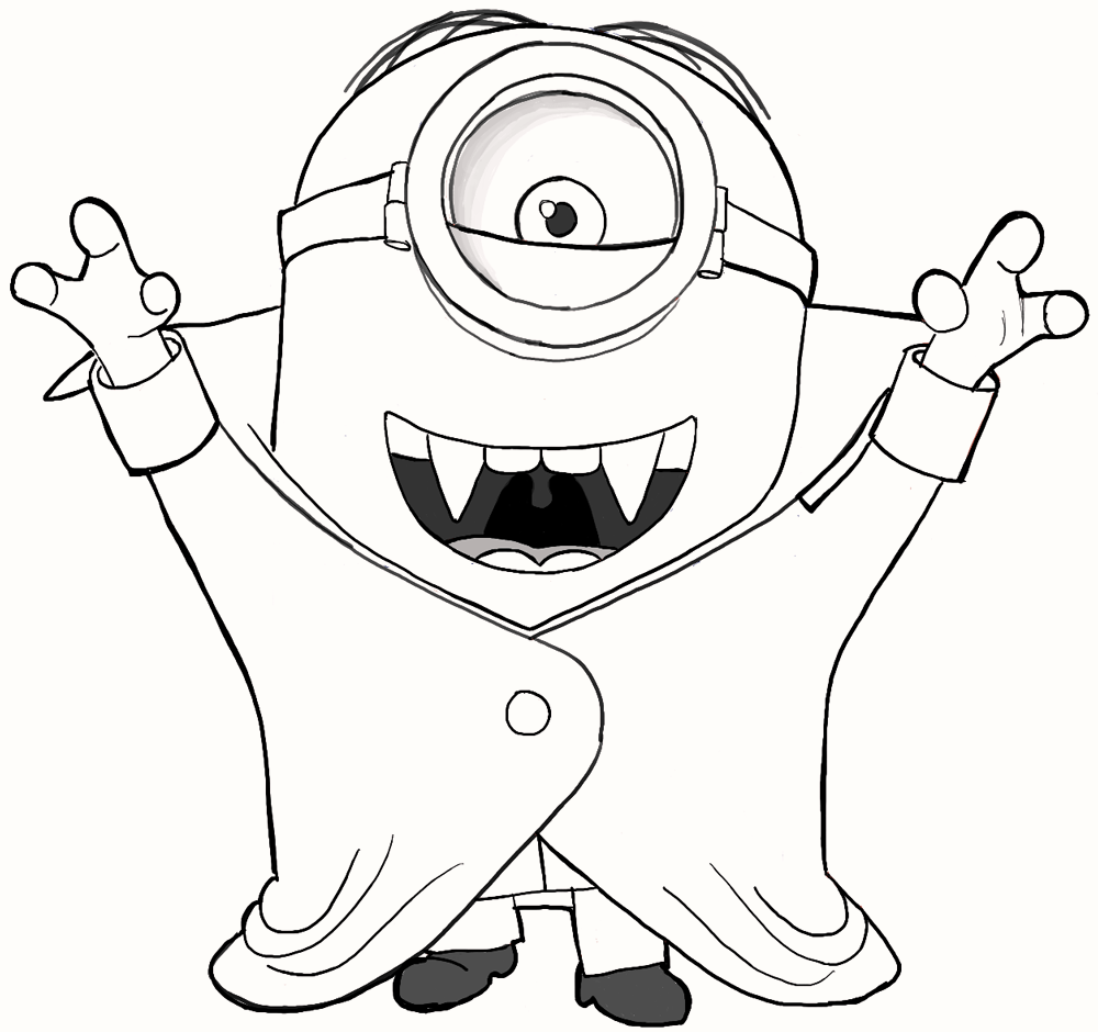8 Cute Vampire Minions Coloring Pages Art Coloring Pages 1000x940 8 Cute Vampire Minions Coloring Pages Art Coloring Pages