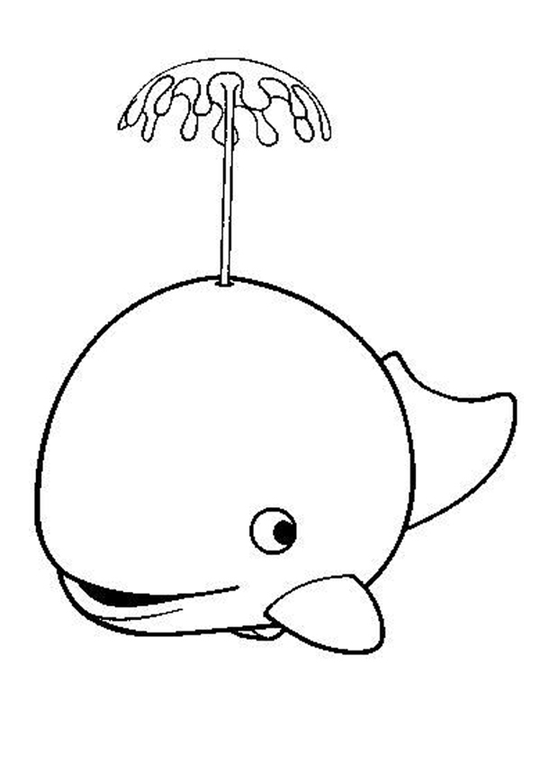 600x849 Cute Whale Coloring Page Clipart Panda
