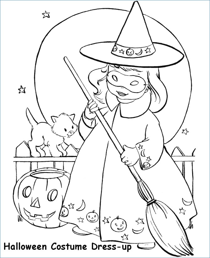 Minnie Cute Witches Disney Halloween Coloring Pages 670x820 Minnie Cute Witches Disney Halloween Coloring Pages
