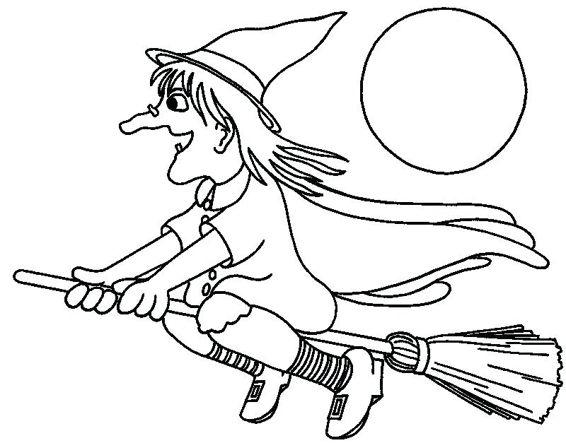 Cute Witch Coloring Pages at GetColorings.com | Free printable ...