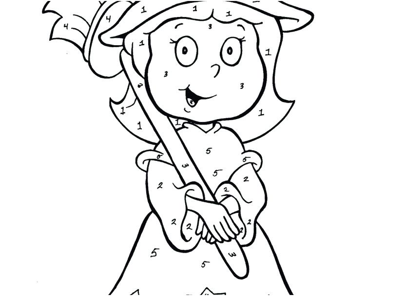 Witch Coloring Page 827x609 Witch Coloring Page