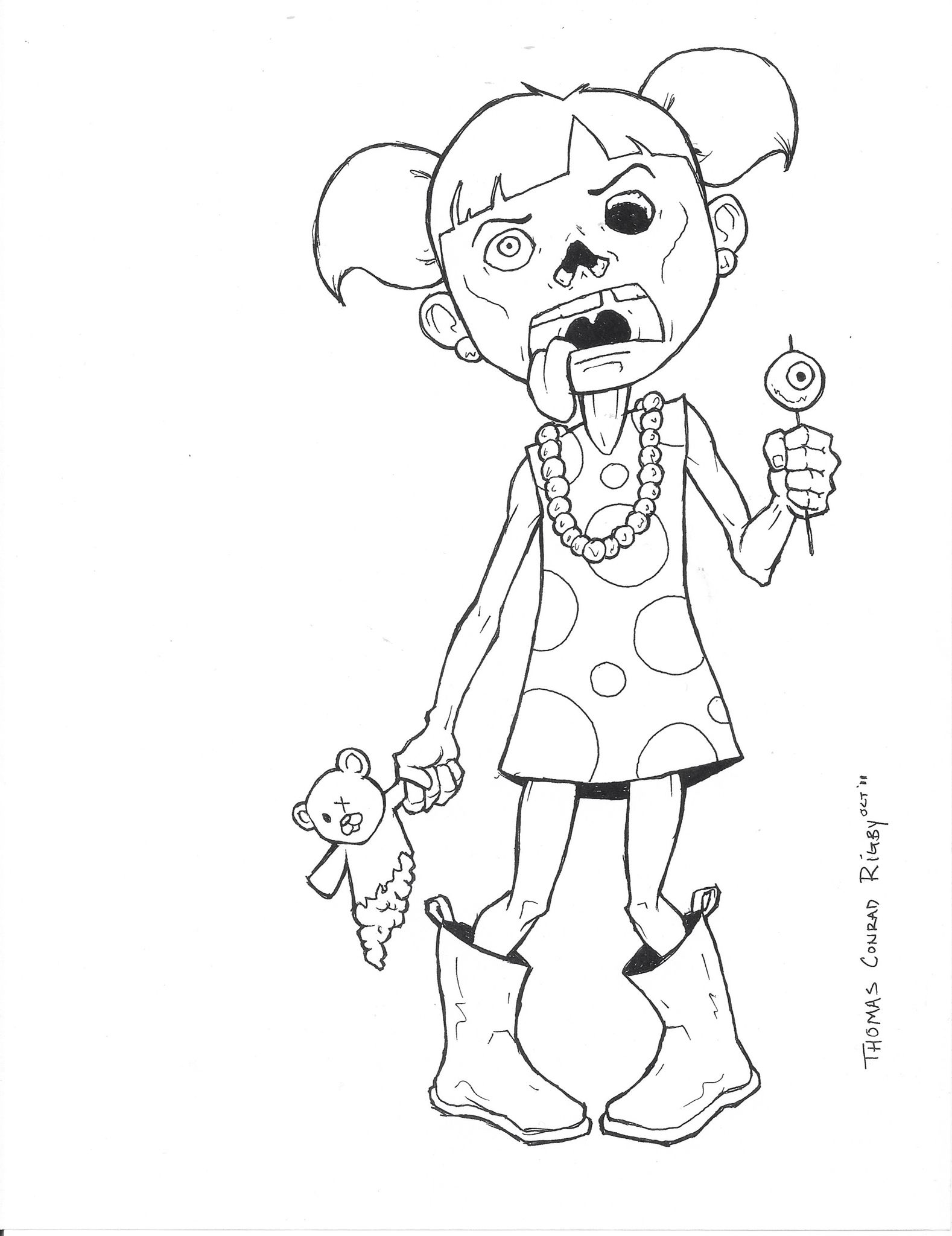 Zombie Coloring Page My Designs Adult Coloring 1578x2048 Zombie Coloring Page My Designs Adult Coloring