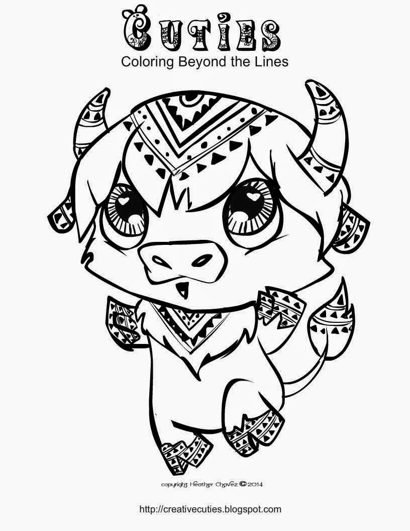 816x1056 Cuties Coloring Pages 9