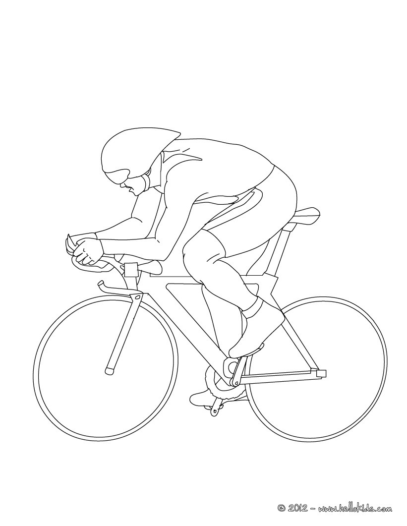 Track Cycling Sport Coloring Pages 821x1061 Track Cycling Sport Coloring Pages
