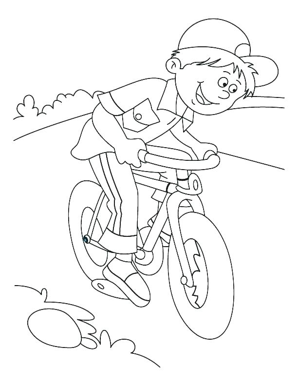 Bicycle Coloring Pages 612x792 Bicycle Coloring Pages