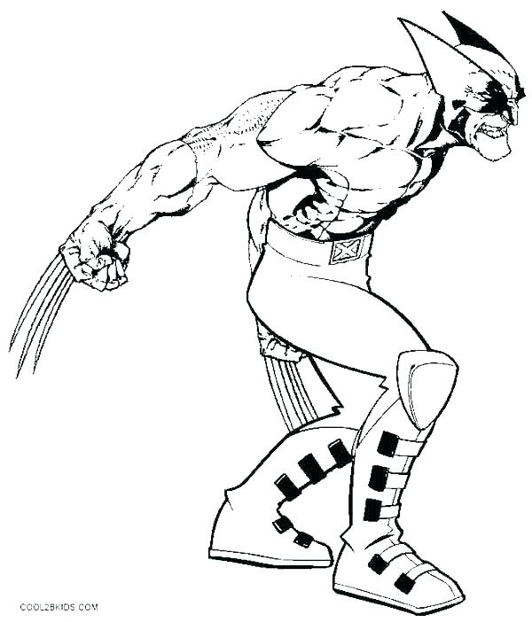 Cyclops Coloring Page 600x702 Cyclops Coloring Page