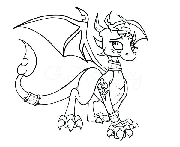 Spyro Dawn Of The Dragon Coloring Pages Lovely Spyro The Dragon 600x491 Spyro Dawn Of The Dragon Coloring Pages Lovely Spyro The Dragon