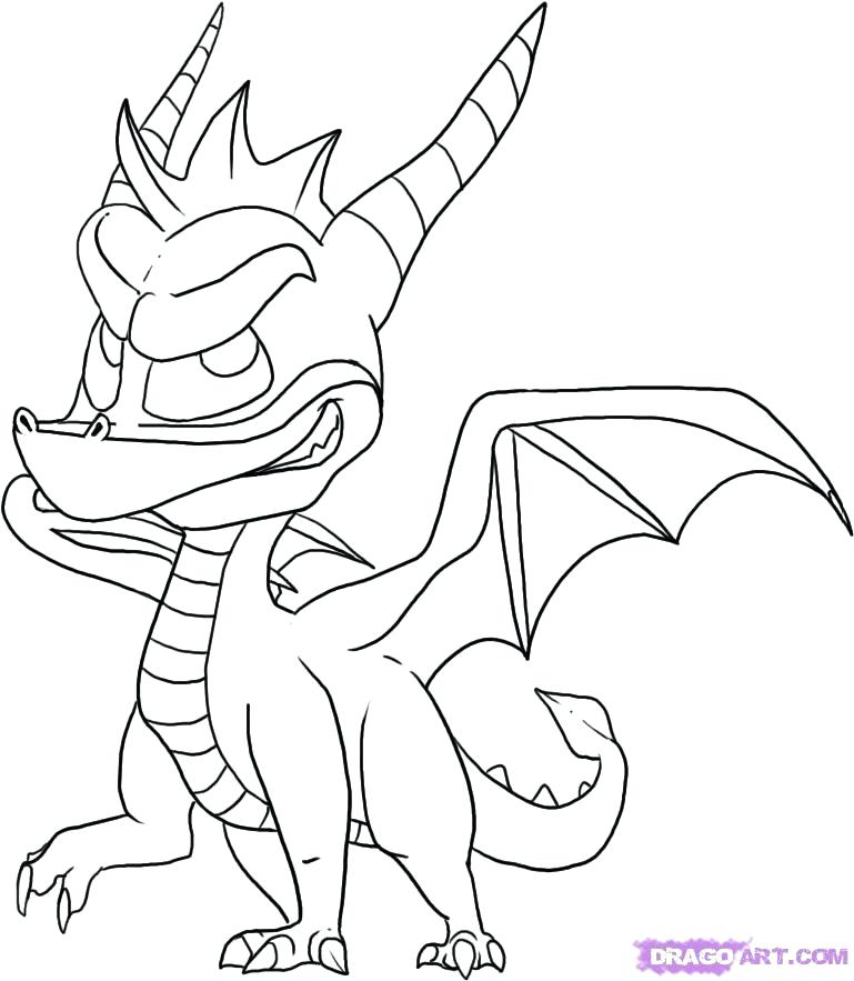 Spyro Dawn Of The Dragon Coloring Pages Spyro Coloring Pages 769x883 Spyro Dawn Of The Dragon Coloring Pages Spyro Coloring Pages