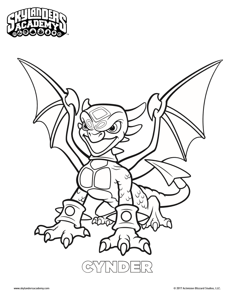 Free Skylanders Cynder Printable Coloring Page Printable 816x1056 Free Skylanders Cynder Printable Coloring Page Printable