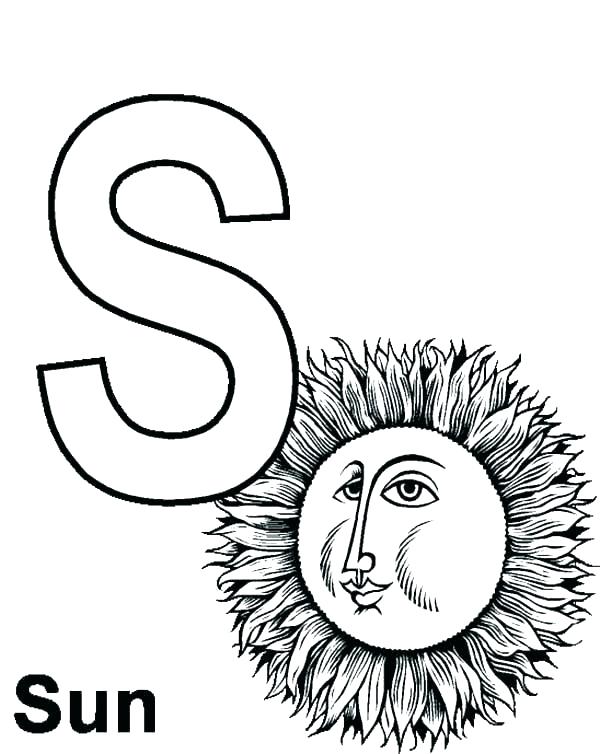 Letter Color Pages Letter S Coloring Page S Coloring Pages 600x754 Letter Color Pages Letter S Coloring Page S Coloring Pages
