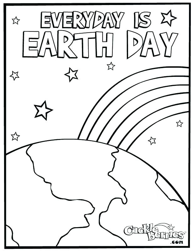 618x800 Happy Earth Day Coloring Page For Kids Pages With Best Earth Day