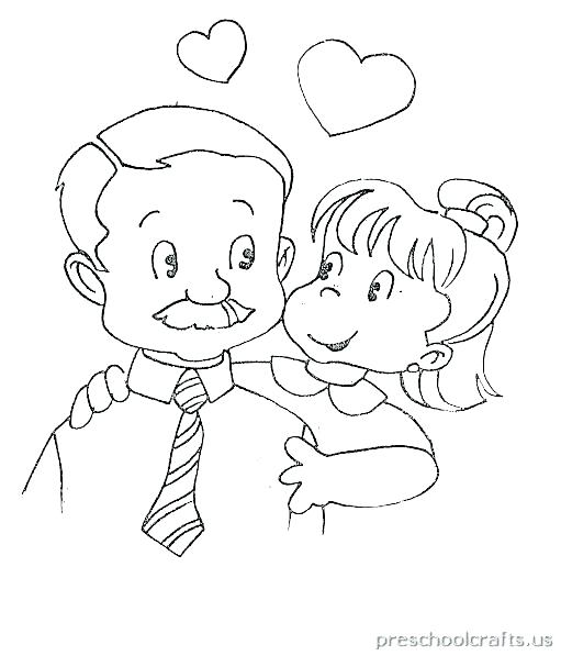 511x597 Father Day Coloring Pages Fathers Day Coloring Pages For Kids Free