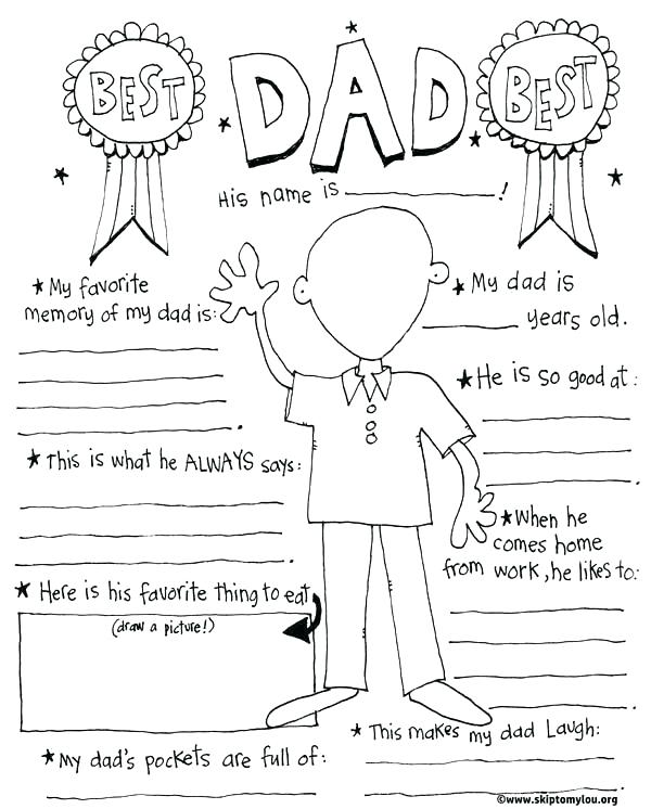 600x746 Coloring Pages For Your Dad