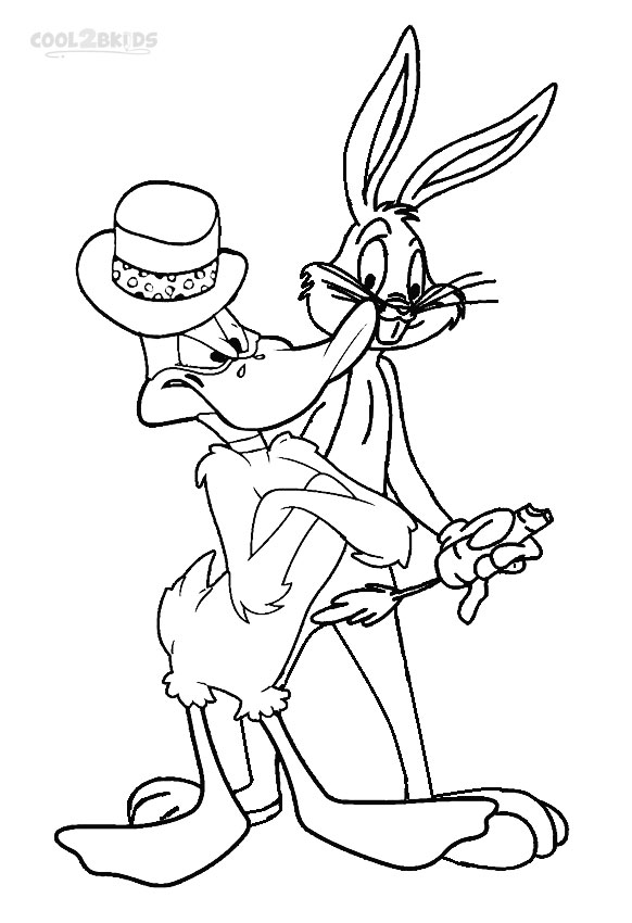 Daffy Duck Coloring Pages 582x850 Daffy Duck Coloring Pages