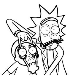 Image Result For Rick And Morty Coloring Book Coloring Pages 236x258 Image Result For Rick And Morty Coloring Book Coloring Pages