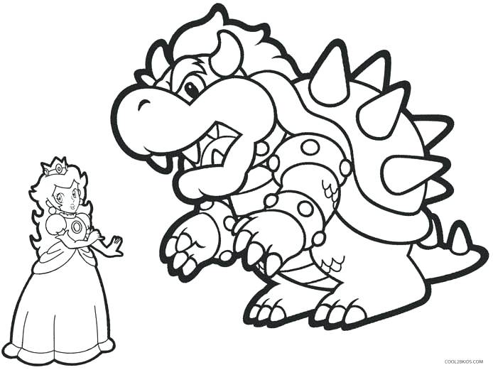 694x521 Princess Peach Coloring Pages Sensational Ideas Princess Peach