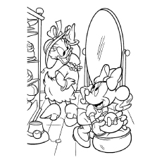 230x230 Top 25 Free Printable Cute Minnie Mouse Coloring Pages Online