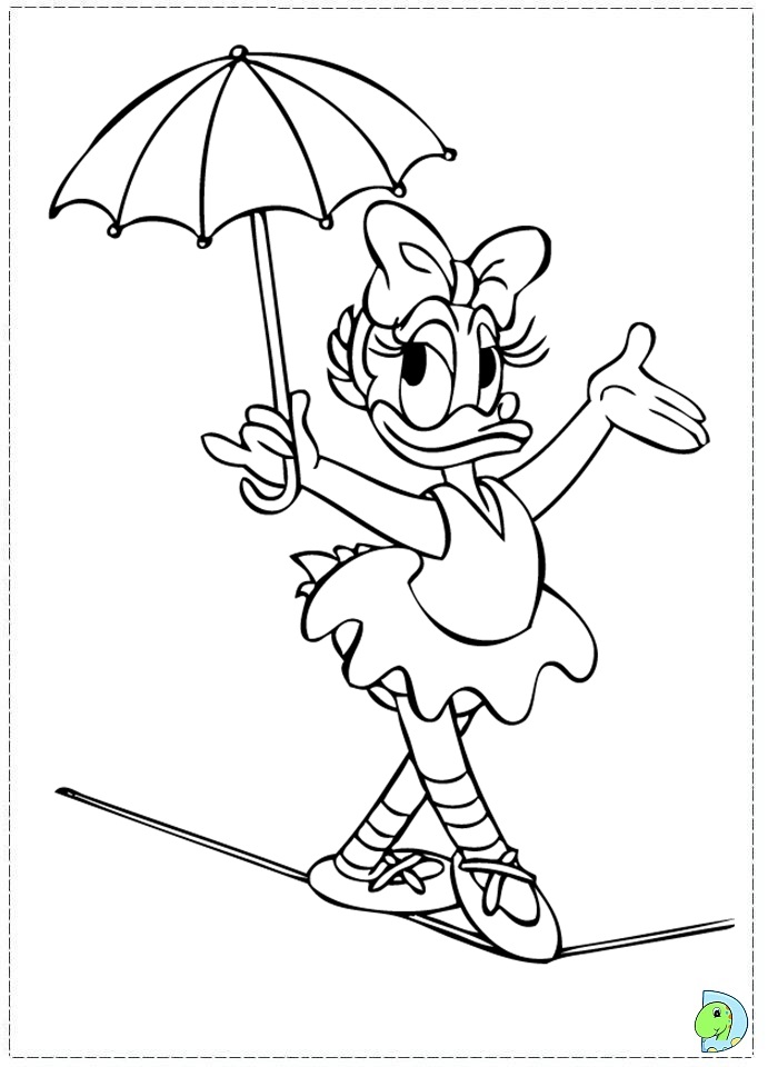 Daisy Duck Coloring Page 691x960 Daisy Duck Coloring Page