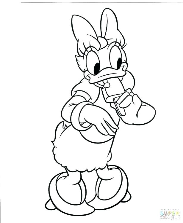 Duck Color Page Daisy Duck Coloring Page Coloring Pages Of Ducks 615x752 Duck Color Page Daisy Duck Coloring Page Coloring Pages Of Ducks