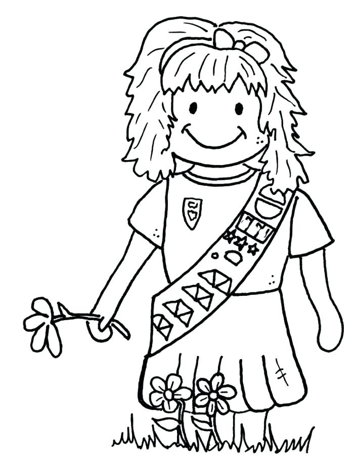 Girl Scout Daisy Coloring Page at sasphilosopherblog Blog