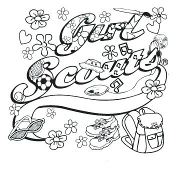 Girl Scout Brownie Coloring Pages Brownie Girl Scout Coloring 350x350 Girl Scout Brownie Coloring Pages Brownie Girl Scout Coloring