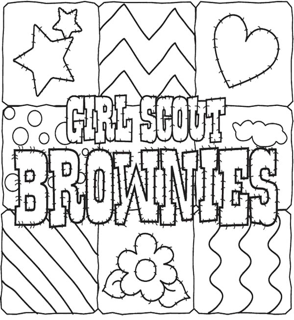 Girl Scout Coloring Pages Girl Scout Coloring Pages With Quotes 600x653 Girl Scout Coloring Pages Girl Scout Coloring Pages With Quotes