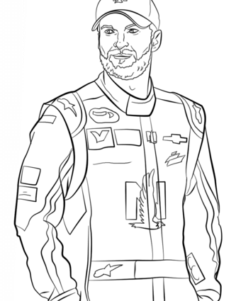333x425 Dale Earnhardt Jr Coloring Pages Dale Earnhardt Jr Coloring Page