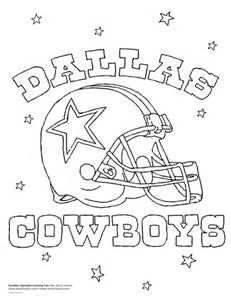 Dallas Cowboys Coloring Pages To Print