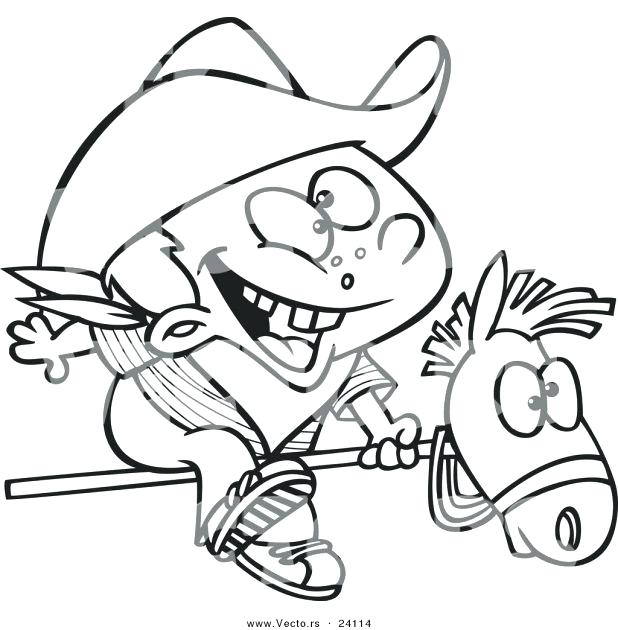 618x630 Dallas Cowboys Coloring Pages Pin Horse Riding Cowboy Kid 6 Free