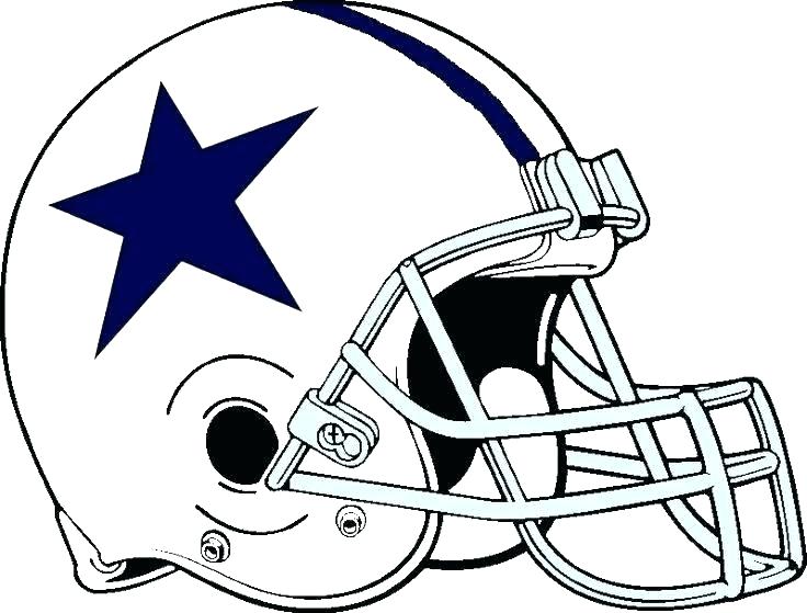 Dallas Cowboys Helmet Coloring Page at GetColorings.com | Free ...