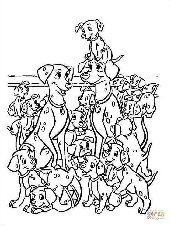 101 Dalmatians Coloring Pages To Print Dalmatian Coloring Pages 562x744 101 Dalmatians Coloring Pages To Print Dalmatian Coloring Pages