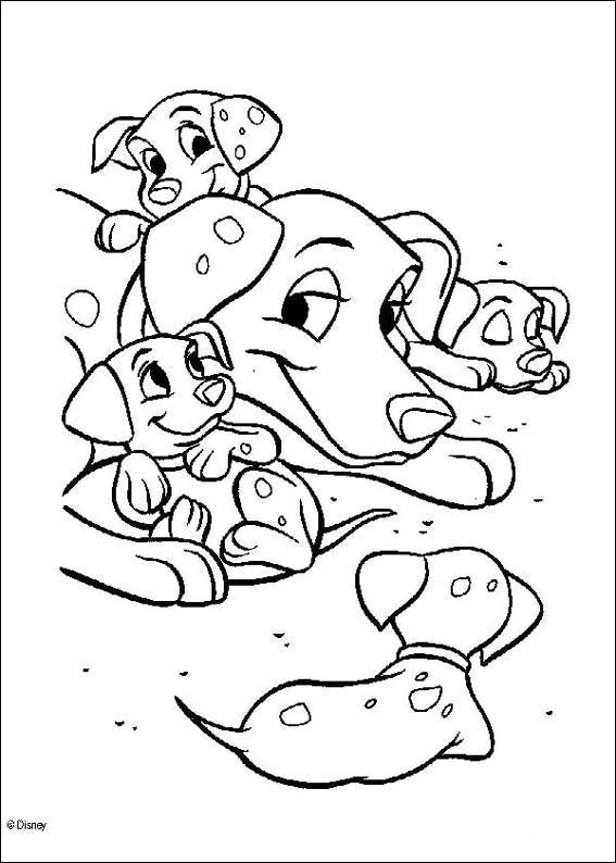 Awesome Dalmatians Mom With Puppies Coloring Page Perfect For Your 567x794 Awesome Dalmatians Mom With Puppies Coloring Page Perfect For Your