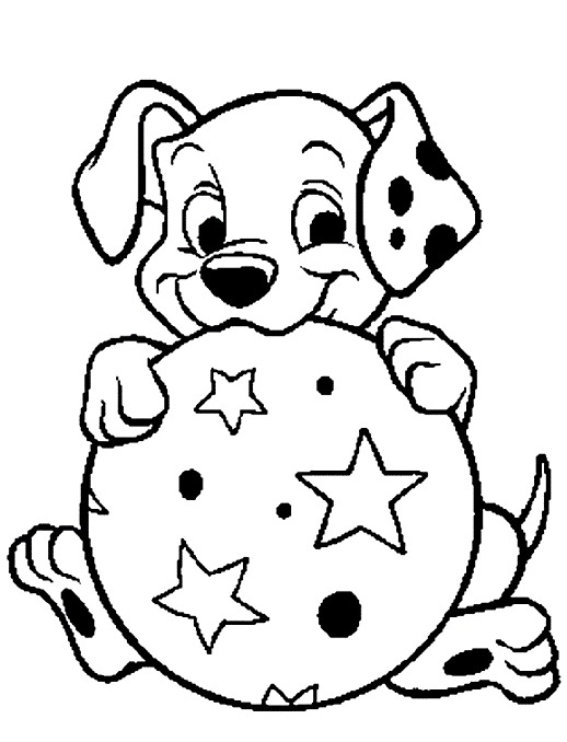 Dalmatian Puppy Coloring Pages 518x678 Dalmatian Puppy Coloring Pages