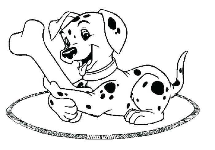 Dalmatian Puppy Coloring Pages at GetColorings.com | Free printable ...