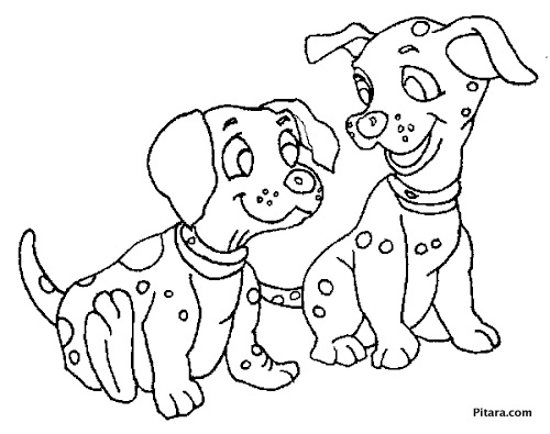 Domestic Animals Coloring Pages Pitara Kids Network 500x395 Domestic Animals Coloring Pages Pitara Kids Network