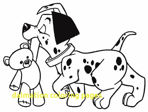 Dalmation Coloring Pages With 101 Dalmatians Coloring Pages 3 500x380 Dalmation Coloring Pages With 101 Dalmatians Coloring Pages 3