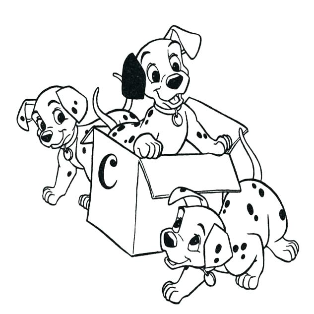 101 Dalmations Coloring Pages Dalmatians On A Police Car 101 633x633 101 Dalmations Coloring Pages Dalmatians On A Police Car 101