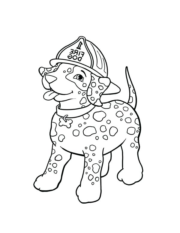 Dalmation Dog Coloring Page at GetColorings.com | Free printable ...