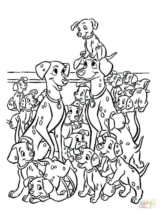 562x744 Dalmation Coloring Page Coloring Pages Pics Little Dalmatian Ready
