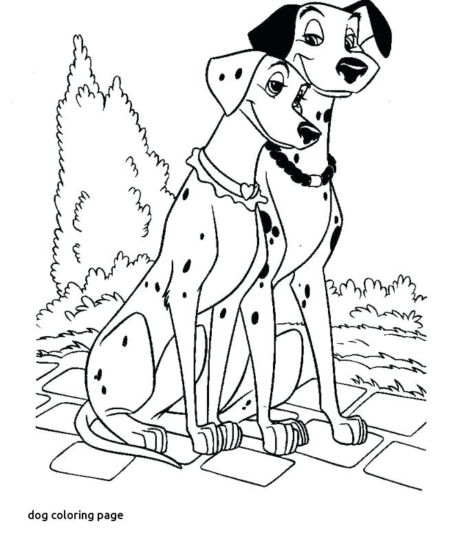 Dalmation Dog Coloring Page at GetColorings.com | Free printable ...