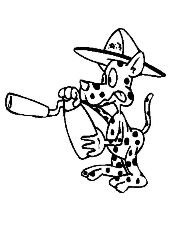 600x831 34 Dalmatian Fire Dog Coloring Pages, Dalmatian Fire Dog Clip Art