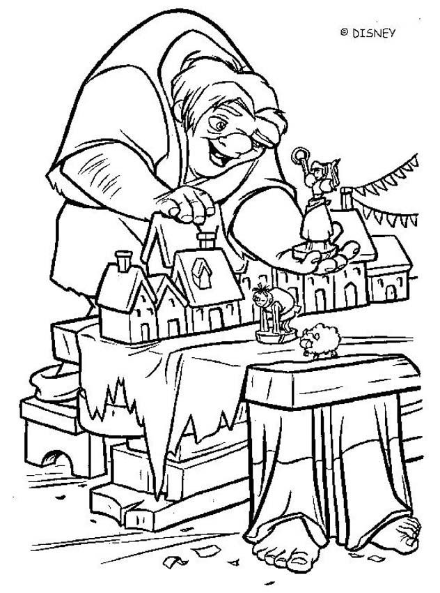 632x850 The Hunchback Of Notre Dame Coloring Pages