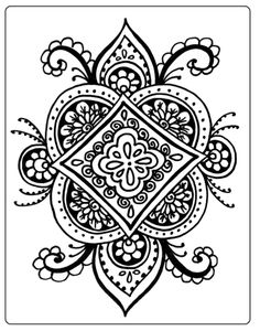236x300 Download Zen Mandala Coloring Page For Free Adult Coloring Pages